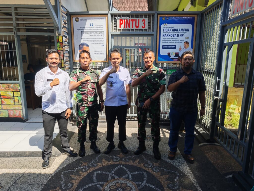 Sinergi Pemasyarakatan dan TNI, Lapas Selong Terima Kunjungan Silaturahmi dan Koordinasi Guna Jaga Stabilitas Keamanan