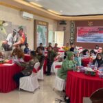 Kodim 0912/Kubar Ikuti Vicon Pembinaan Komsos Keluarga Besar TNI Tingkat Pusat TA 2025