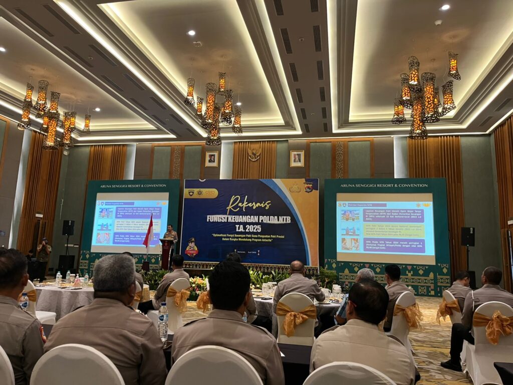 Kapolda NTB Buka Rakernis Fungsi Keuangan 2025, Tekankan Profesionalisme dan Transparansi Pengelolaan Anggaran