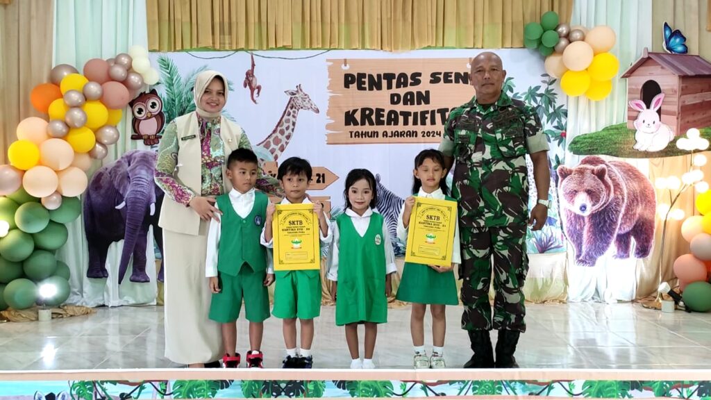 Kodim 1015/Sampit Gelar Acara Kelulusan dan Perpisahan TK Kartika XVII 21 Dan 22