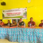 Batituud Koramil 04/Long Iram Hadiri Musyawarah Rembuk Stunting di Kecamatan Long Iram