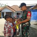 Cita-Cita Jadi Tentara, Anak-Anak Dusun Kesambik Terinspirasi Babinsa