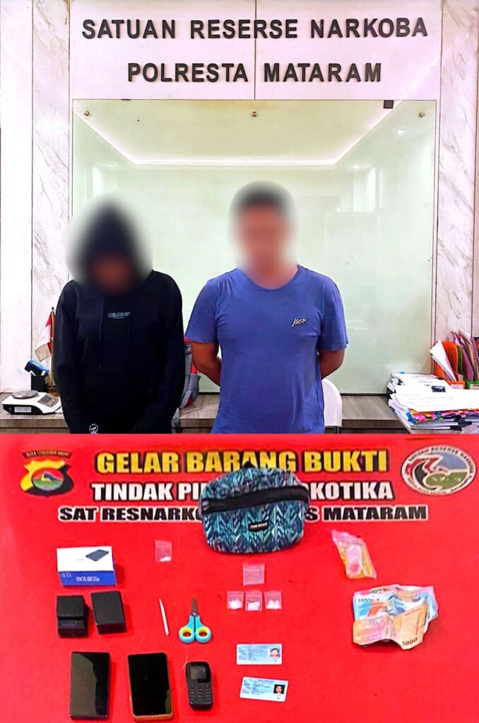 Kencan Berujung Bui! Pasangan Mataram-Cianjur Diciduk Polisi di Kamar Kos dengan Sabu