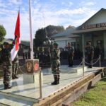 Hormati Lambang Negara, Kodim 0105/Abar Menggelar Upacara Bendera Merah Putih