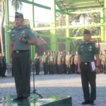 Kodim 1615/Lotim Gelar Upacara 17-an, Dandim Sampaikan Arahan dan Penekanan Pangdam IX/Udayana