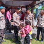 Sambut Hari Bhayangkara ke-79, Kapolres Lombok Utara Anjangsana ke Purnawirawan Polri