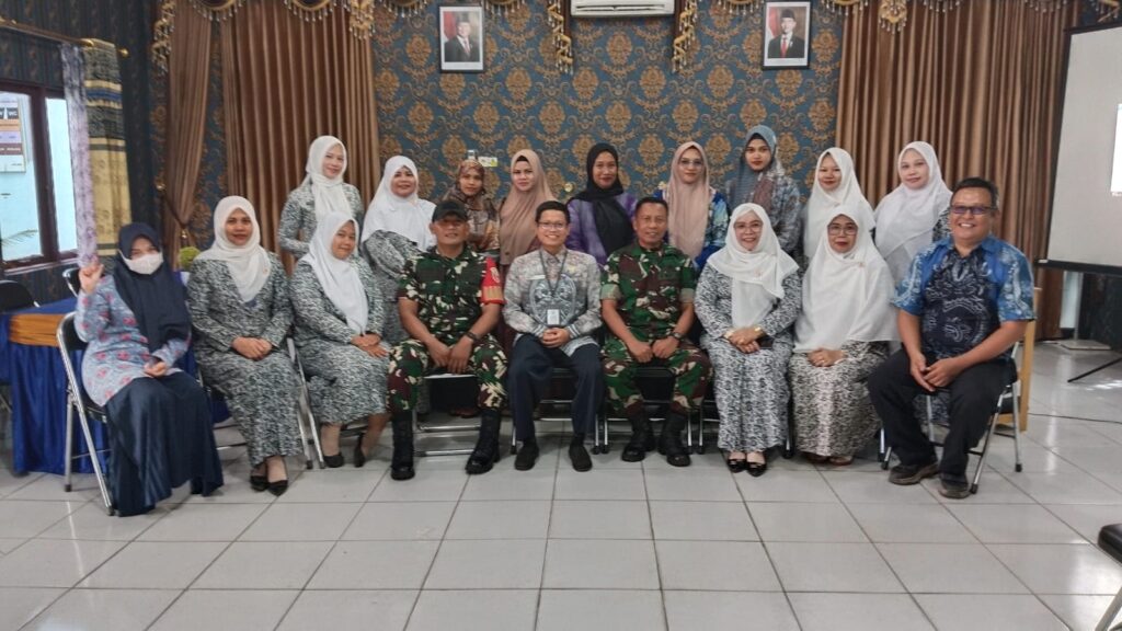 Kodim 1001/HSU-Balangan Dukung Suksesnya Pelayanan KB Serentak di Babirik dalam Rangka Harganas ke-32