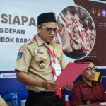 Persiapan Pembentukan Gugus Depan, Warga Binaan Lapas Lombok Barat Dilatih Dasar-Dasar Pramuka