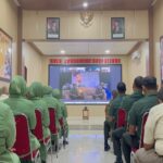 Kodim 0808/Blitar Ikuti Pembinaan Rohani Islam Virtual Terpusat : Perkuat Mental Prajurit, Wujudkan Keluarga Sakinah Mawaddah Warahmah