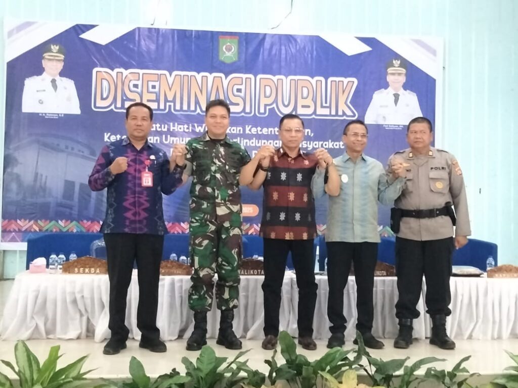 Diseminasi Publik Wilayah Kota Bima, Dandim 1608/Bima sampaikan arahannya