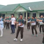 Tingkatkan Kebugaran dan Jaga Kekompakan, Kodim 0819 Pasuruan Gelar Olahraga Bersama