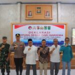 Desa Tanjung Gaungkan Semangat Baru, Kampung Bebas Narkoba Dideklarasikan