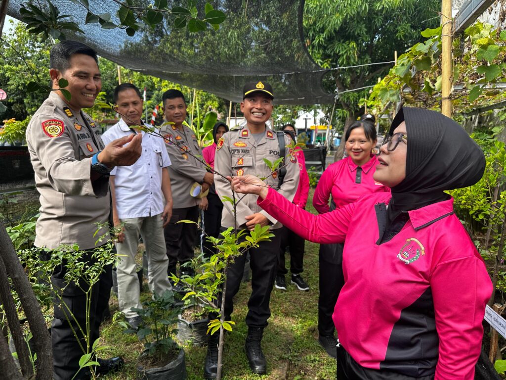 Polres Lombok Utara Dorong Revolusi Hijau dari Pekarangan: Program P2L Jadi Pilar Baru Ketahanan Pangan dan Kesejahteraan Keluarga