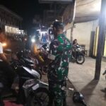 Babinsa Jajaran Kodim 1620/Loteng Gelar Patroli Malam Wujudkan Kamtibmas di Wilayah Binaan