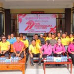Polres Lombok Utara Gelar Olahraga Bersama Sambut Hari Bhayangkara ke-79