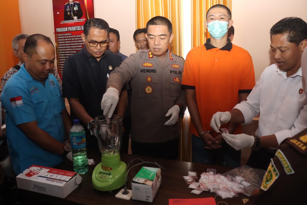 Polresta Mataram Musnahkan Ratusan Gram Sabu: Langkah Tegas Berantas Narkoba