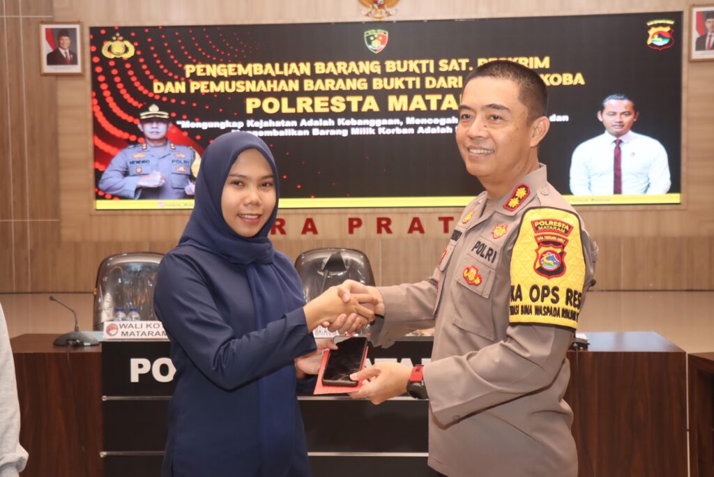 Polresta Mataram Beri Senyum Bahagia: 55 Barang Bukti Curian Kembali ke Tangan Pemilik!