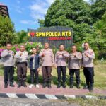 Dalam Rangka Hari Bhayangkara Ke 79 Tim Penilaian Lomba Kebersihan Polda NTB Lakukan Penilaian Kebersihan Satker
