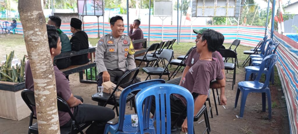 Ciptakan Situasi Aman dan Kondusif, Polsek Gangga Laksanakan Sambang Warga di Desa Rempek Darussalam