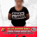Ibu Rumah Tangga di Cakranegara Diringkus, Bandar Narkoba Kambuhan Terancam 20 Tahun Bui!