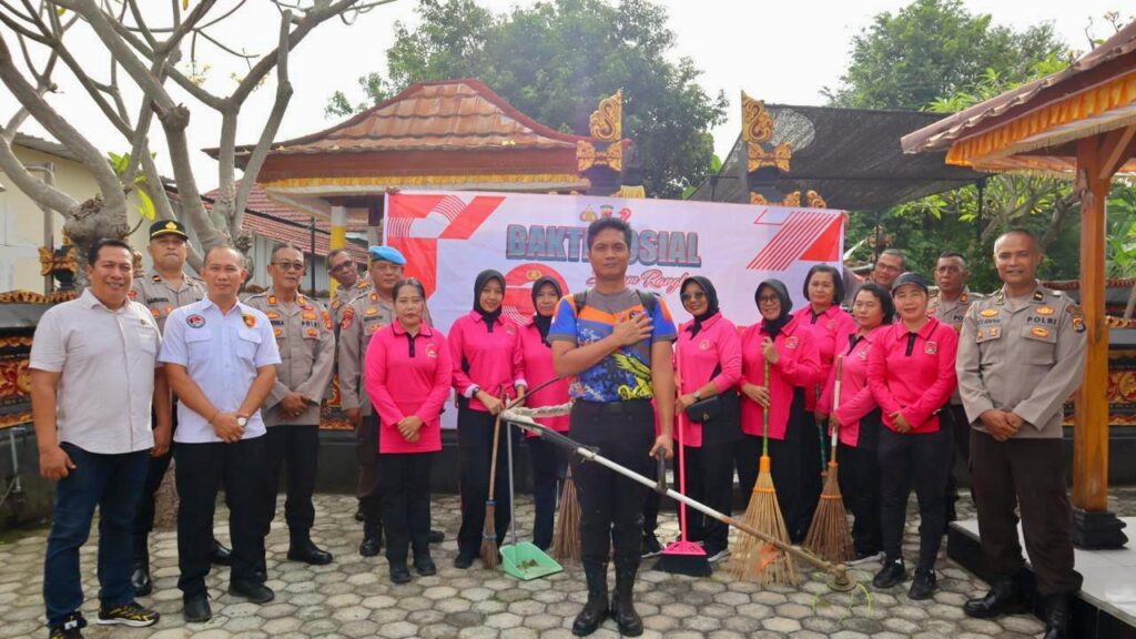 Polres Lombok Utara dan Bhayangkari Gelar Bhakti Religi Lintas Iman, Hadirkan Simbol Toleransi Nyata di Hari Bhayangkara ke-79