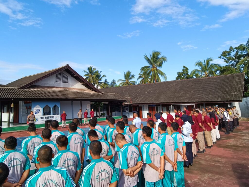 SINERGITAS APH, LPKA LOTENG GELAR APEL PAGI BERSAMA