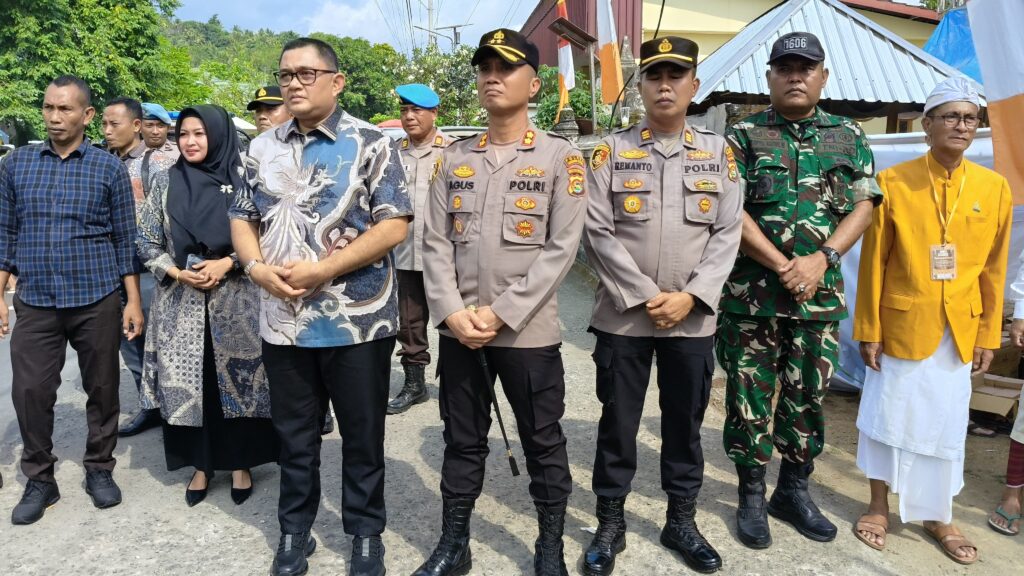 Kapolres Lombok Utara Hadiri Mahapuja Waisak, Perkuat Toleransi di Tegal Maja