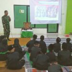 Danramil Tutur Berikan Pembekalan Wawasan Kebangsaan dan Bela Negara kepada PS Pagar Nusa