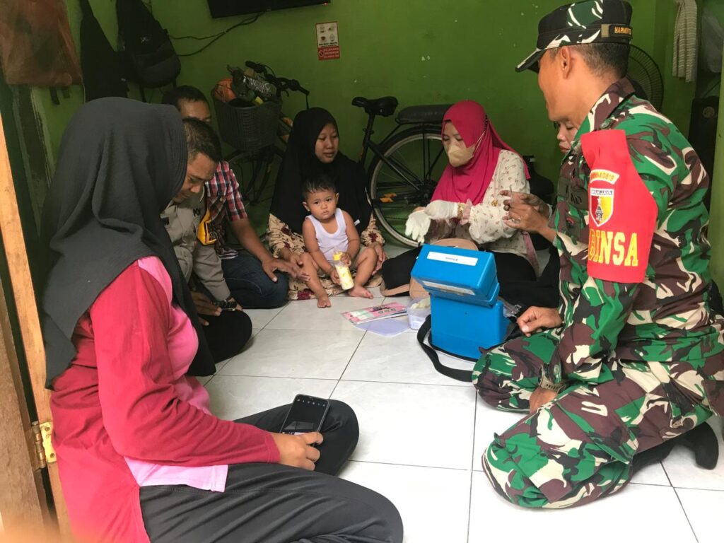 Door to Door, Sweeping Imunisasi Balita Wujudkan Generasi Sehat dan Tangguh