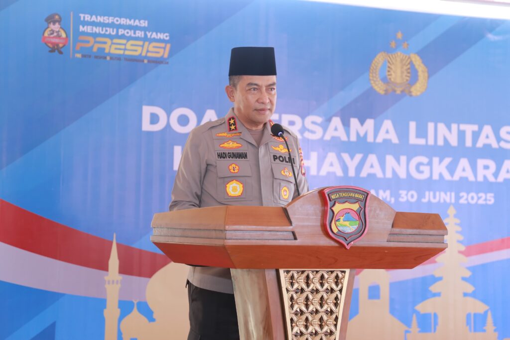 Harmoni Lintas Agama Satukan NTB: Doa Bersama Peringati Hari Bhayangkara ke-79, Polri Jadi Pilar Kerukunan