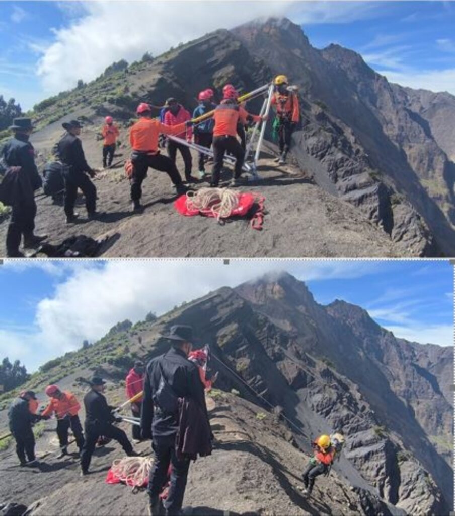 Evakuasi Dramatis di Rinjani: Ketika Teknologi dan Manusia Berjuang Melawan Alam demi Satu Nyawa