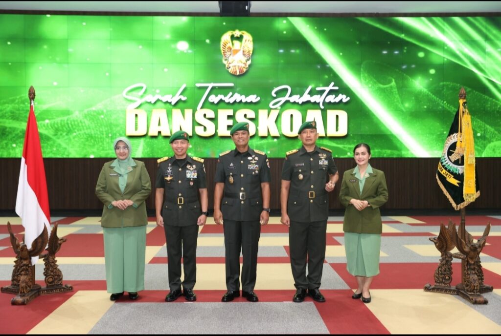 Wakasad Pimpin Sertijab, Mayjen TNI Hendy Antariksa Resmi Jabat Danseskoad