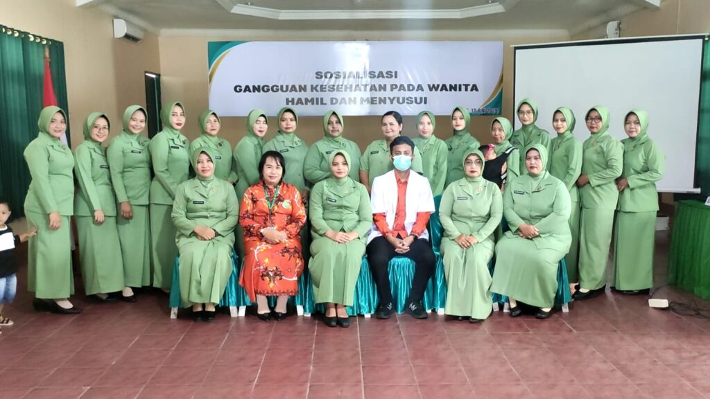 Persid Cabang XLI Dim 1015 Sampit Terima Sosialisasi Kesehatan