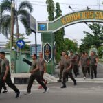 Jum’at Sehat,Personil Kodim 1015/Sampit Laksanakan Olahraga Bersama