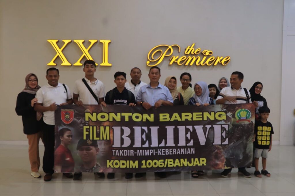 Nobar Film Believe, Istri Prajurit Akui Ada Rasa Sedih hingga Deg-Degan