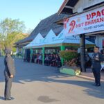 Komandan Kodim 1015/Sampit Hadiri Upacara Peringatan Hari Bhayangkara Ke 79