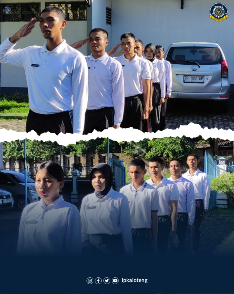 Penuh Semangat, CPNS LPKA Lombok Tengah Perkuat Latihan PBB