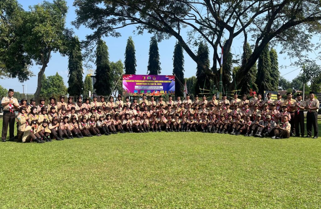 Perkemahan Saka Wira Kartika Kodim 0808/Blitar, Siapkan Generasi Muda Yang Berkarakter Dan Peduli Lingkungan