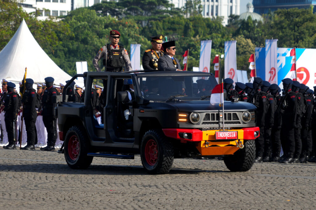Pangkostrad Hadiri Upacara Peringatan HUT ke-79 Bhayangkara