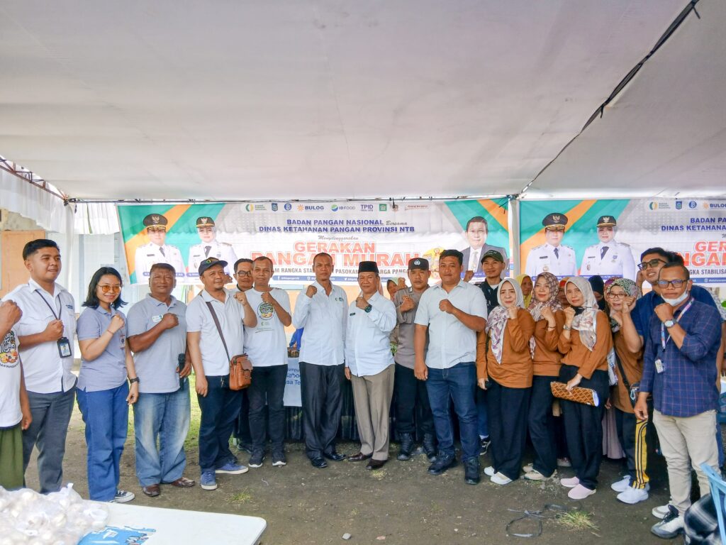Stabilisasi Pasokan dan Harga Pangan serta Pengendalian Inflasi, Pemprov NTB Laksanakan Gerakan Pangan Murah