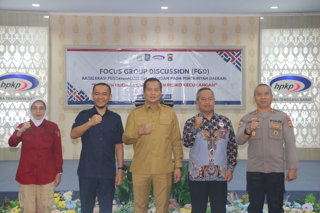 Buka FGD BPKP, Gubernur NTB : Tata Kelola Baik Kunci Pemerintahan Bersih dan Makmur
