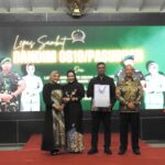 Lepas Sambut Dandim 0819 Pasuruan Letkol Arh Noor Iskak Serahkan Tongkat Komando kepada Letkol Inf Boga Bramiko