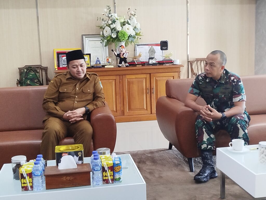 Jalin Sinergitas, Dandim 0819/Pasuruan Silaturahmi Ke Bupati