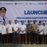 Komandan Kodim 1615/Lotim Hadiri Launching Penyaluran Bantuan Pangan Juni–Juli 2025