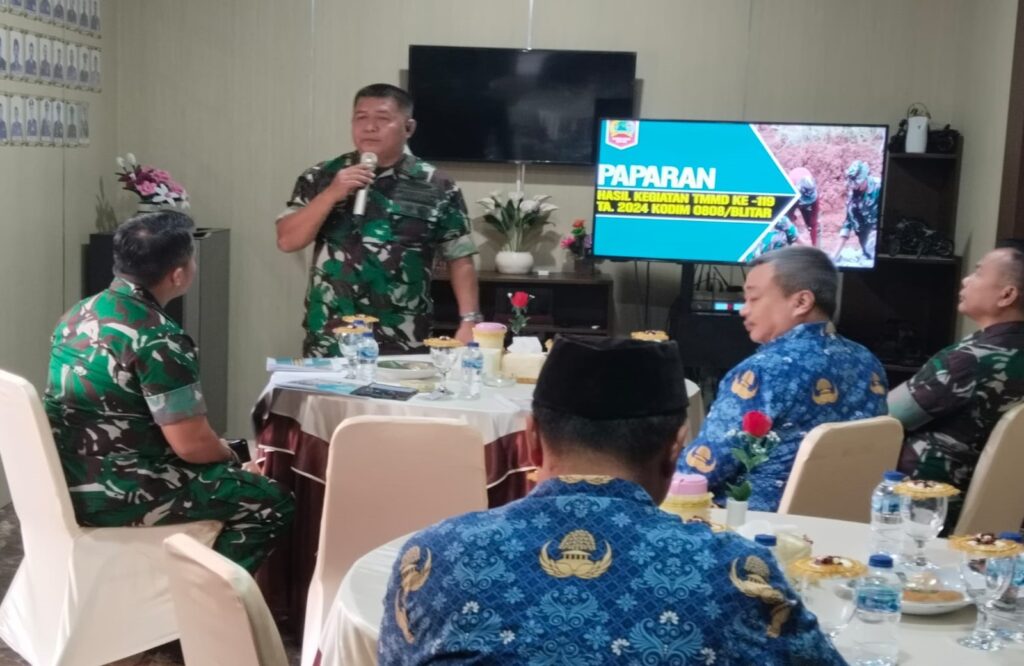 Wasev TMMD di Blitar, Ketua Tim Tekankan Pentingnya Pengabdian TNI Kepada Rakyat