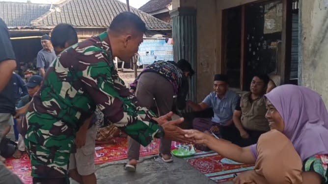 Percepat Penanganan Anak Penderita Hidrosefalus, Danramil Janapria Koordinasi dengan Pihak Terkait