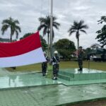 Kodim 0912/Kubar Gelar Upacara Bendera 17-an