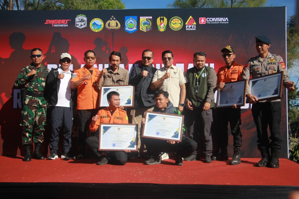 Komandan Kodim 1615/Lombok Timur, Hadiri Pelatihan Rinjani Rescue di Sembalun