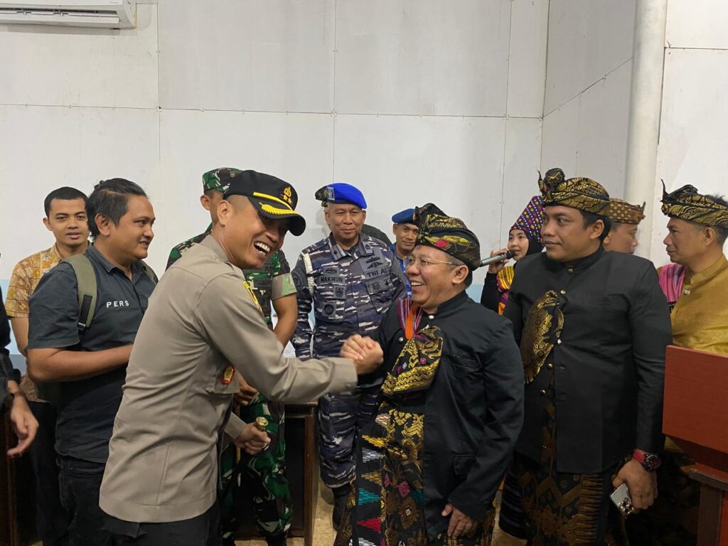 Kapolres Lombok Utara Hadiri Rapat Paripurna Istimewa Sambut HUT KLU ke-17