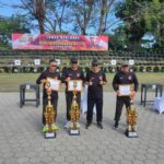 Dandim 1615/Lombok Timur, Raih Juara 1 Lomba Menembak Pistol Dalam Rangka Hari Bhayangkara ke-79 di Mako Satbrimob Polda NTB